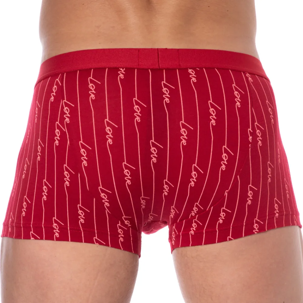 Emporio Armani Boxers-Boxer Saint-Valentin Imprimé Rouge