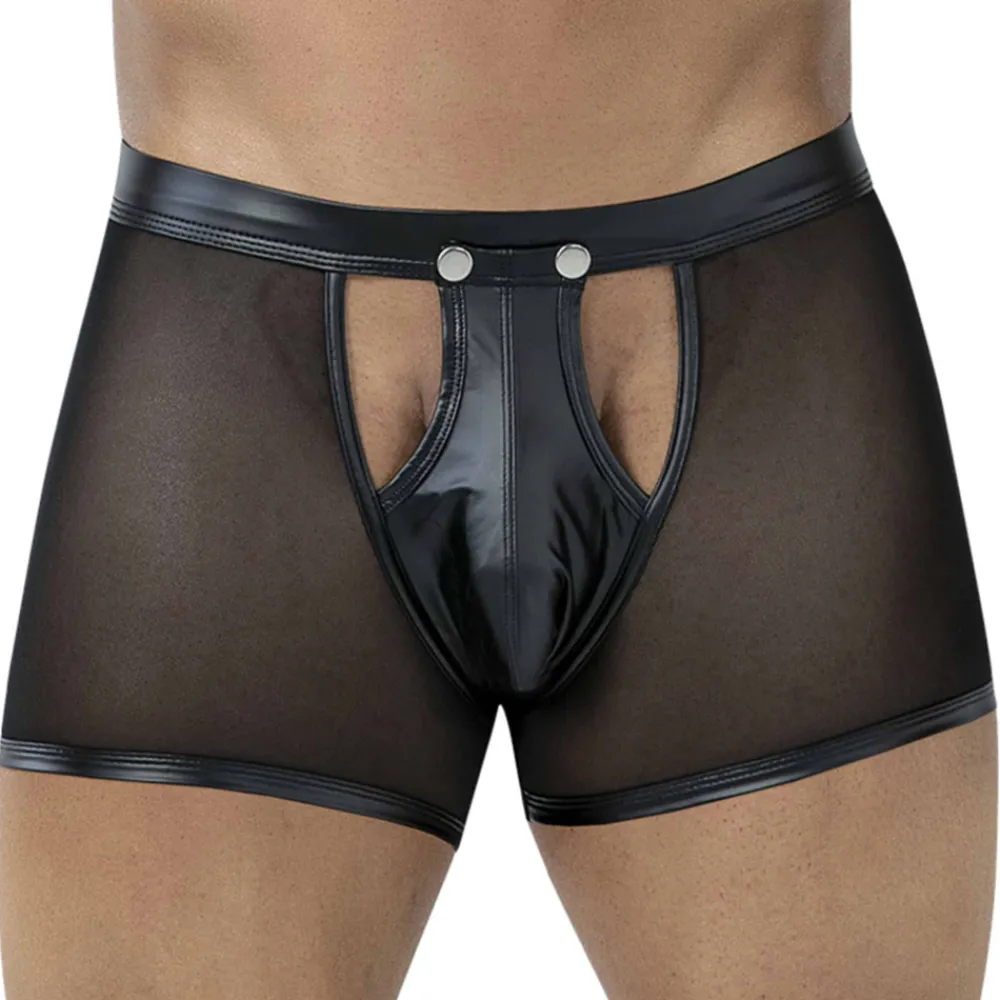 CUT4MEN Boxers Sexy-Boxer Sheer R4VAGE Noir