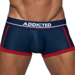Addicted Sous-Vêtements Sport|Shortys-Boxer Sport Mesh Marine