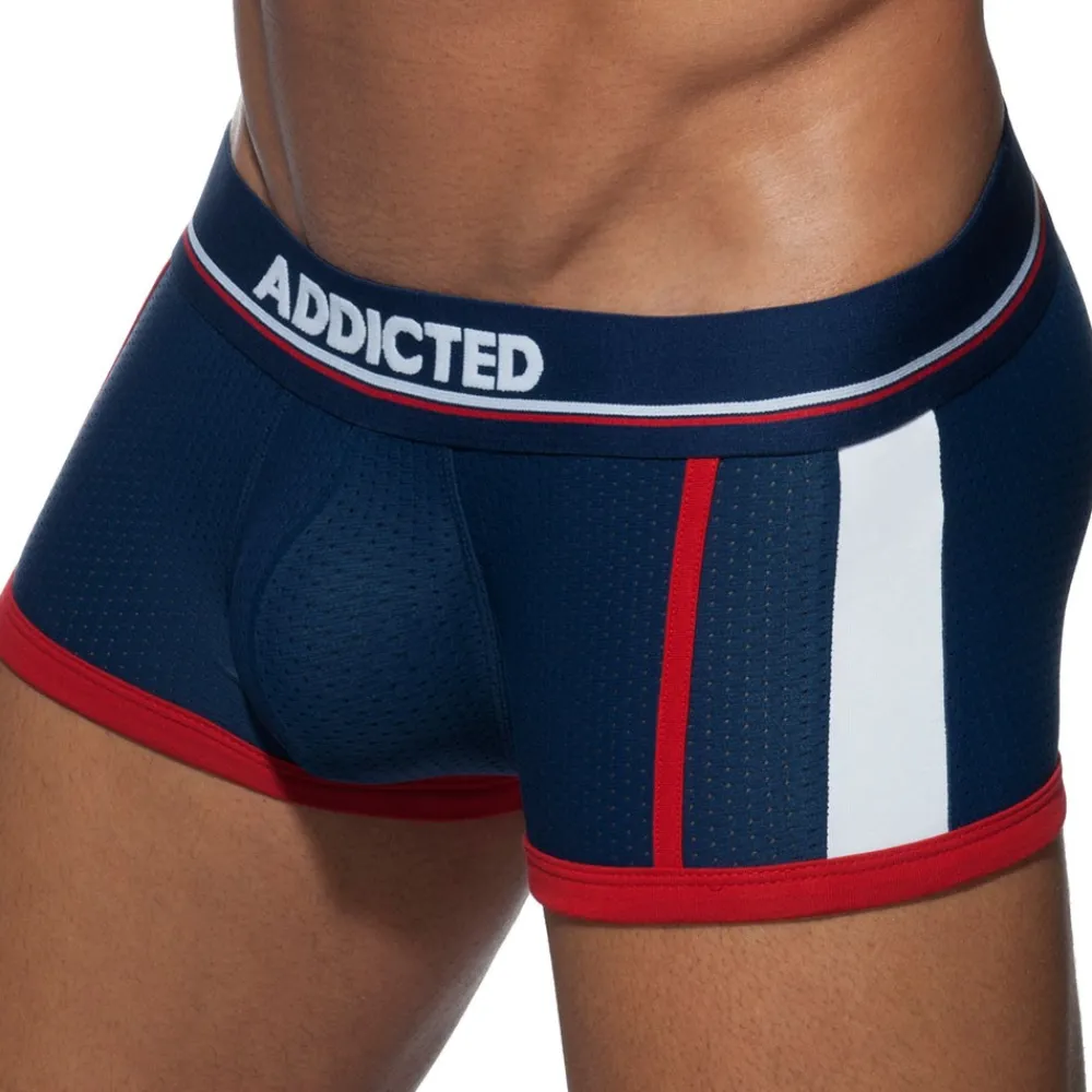 Addicted Sous-Vêtements Sport|Shortys-Boxer Sport Mesh Marine
