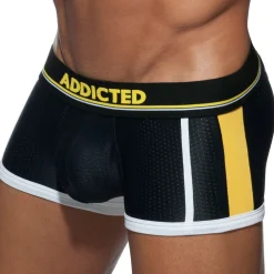 Addicted Sous-Vêtements Sport|Shortys-Boxer Sport Mesh Noir