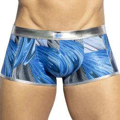 ES Collection Shortys|Boxers-Boxer Storm Glitter Bleu - Argent