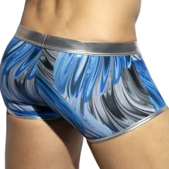 ES Collection Shortys|Boxers-Boxer Storm Glitter Bleu - Argent