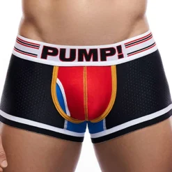 Pump! Shortys|Boxers-Boxer Touchdown E-Racer Circuit Noir - Rouge
