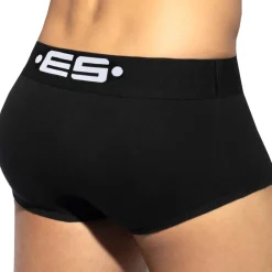 ES Collection Fesses Rondes|Boxers-Boxer WonderBrief Back Up Noir