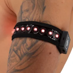 Breedwell Accessoires Sexy-Brassard LED Prismaglow Noir