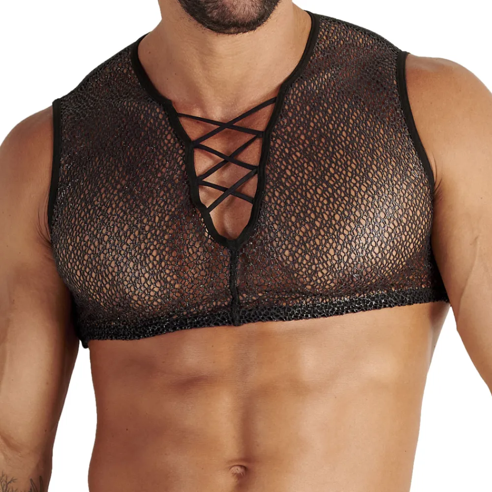 WOH Harnais-Brassière Mesh Night Universe Noire