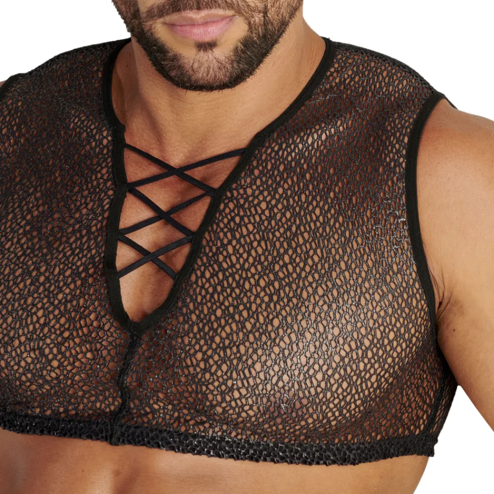 WOH Harnais-Brassière Mesh Night Universe Noire