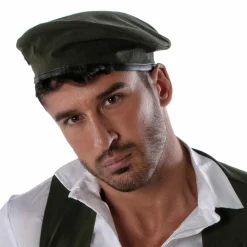 TOF Paris Accessoires De Mode-Béret Réversible Patriot Blanc - Kaki