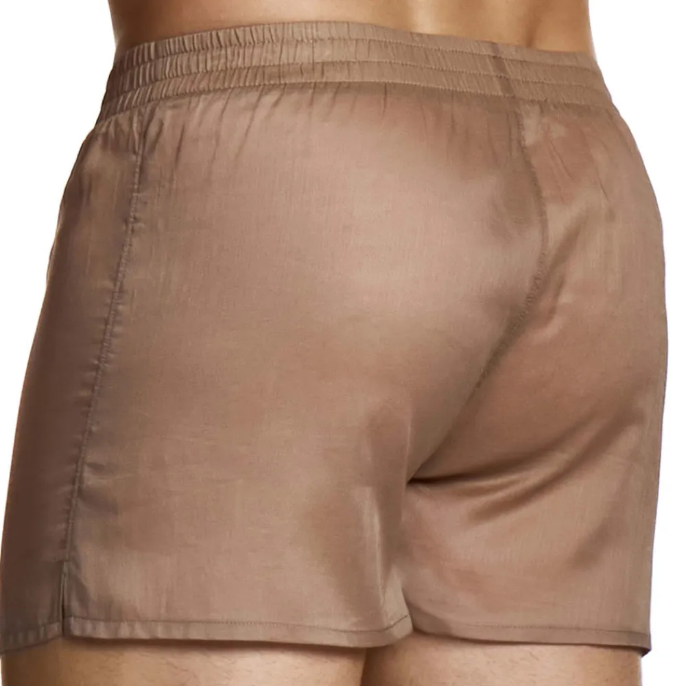 Modus Vivendi Shorts / Caleçons-Caleçon en Voile Marron