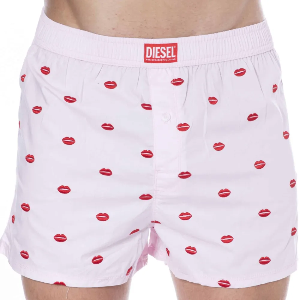 Diesel Shorts / Caleçons-Caleçon Kiss Coton Rose