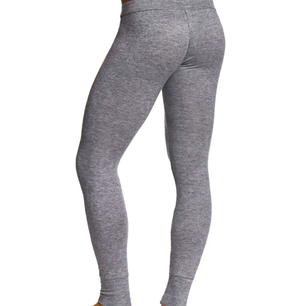 Modus Vivendi Caleçons Longs-Caleçon Long Mohair Gris Chiné