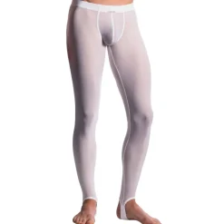Manstore Tenues Sexy-Caleçon Long Strapped M101 Blanc