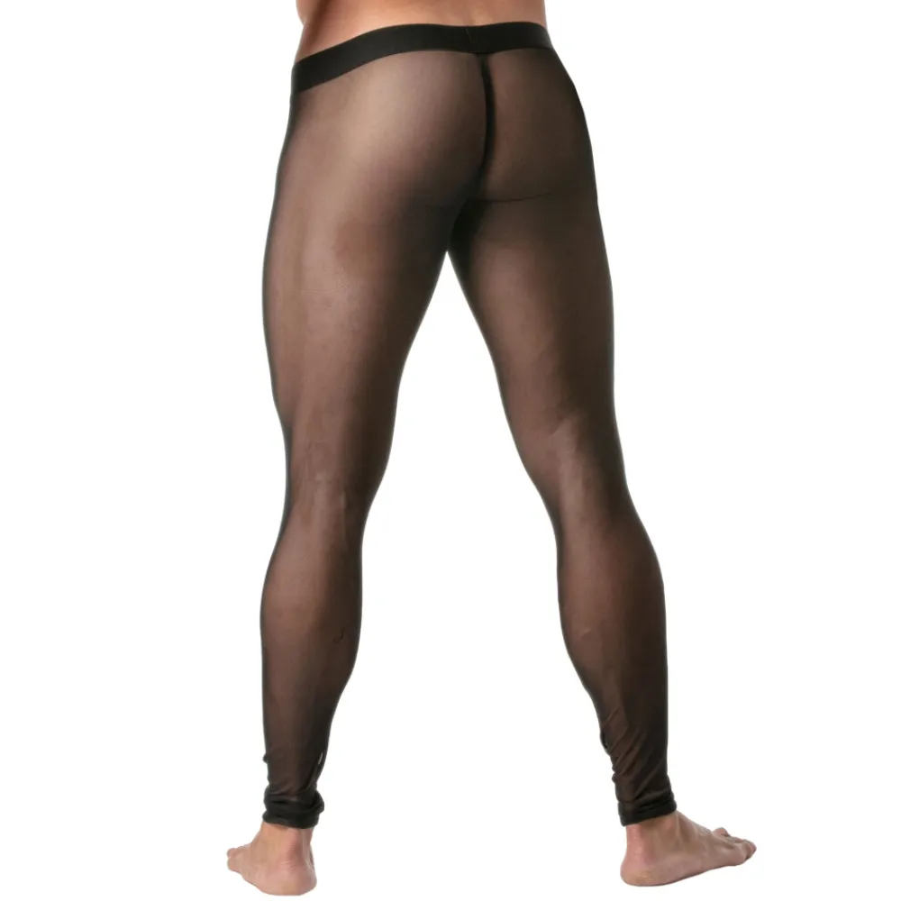 TOF Paris Tenues Sexy-Caleçon Long Transgressiv Noirs