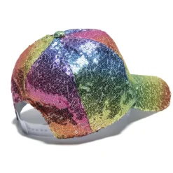 Addicted Plage-Casquette Glitter Multicolore
