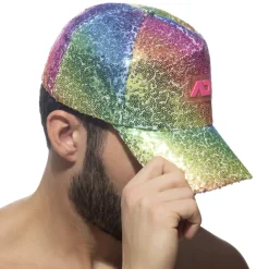 Addicted Plage-Casquette Glitter Multicolore