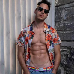 SKU Accessoires De Mode-Ceinture Good As You Arc-en-Ciel