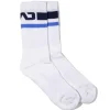 Addicted Chaussettes-Chaussettes Basic Sport - Blanc - Marine
