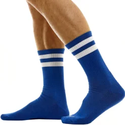 Modus Vivendi Chaussettes-Chaussettes Basses Football Bleu Roi