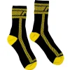 AD Fetish Chaussettes-Chaussettes Fetish - Noir - Jaune
