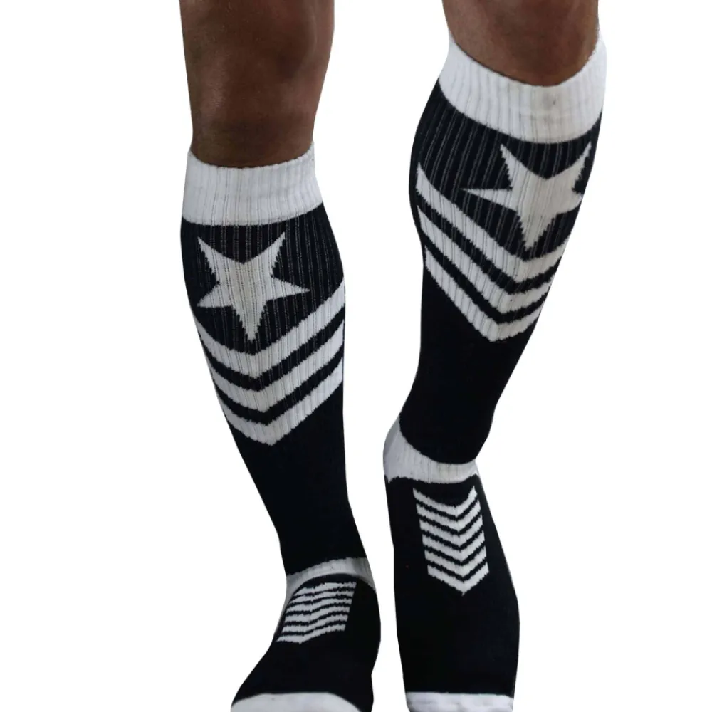 Breedwell Chaussettes-Chaussettes Hautes Cockpit Noires