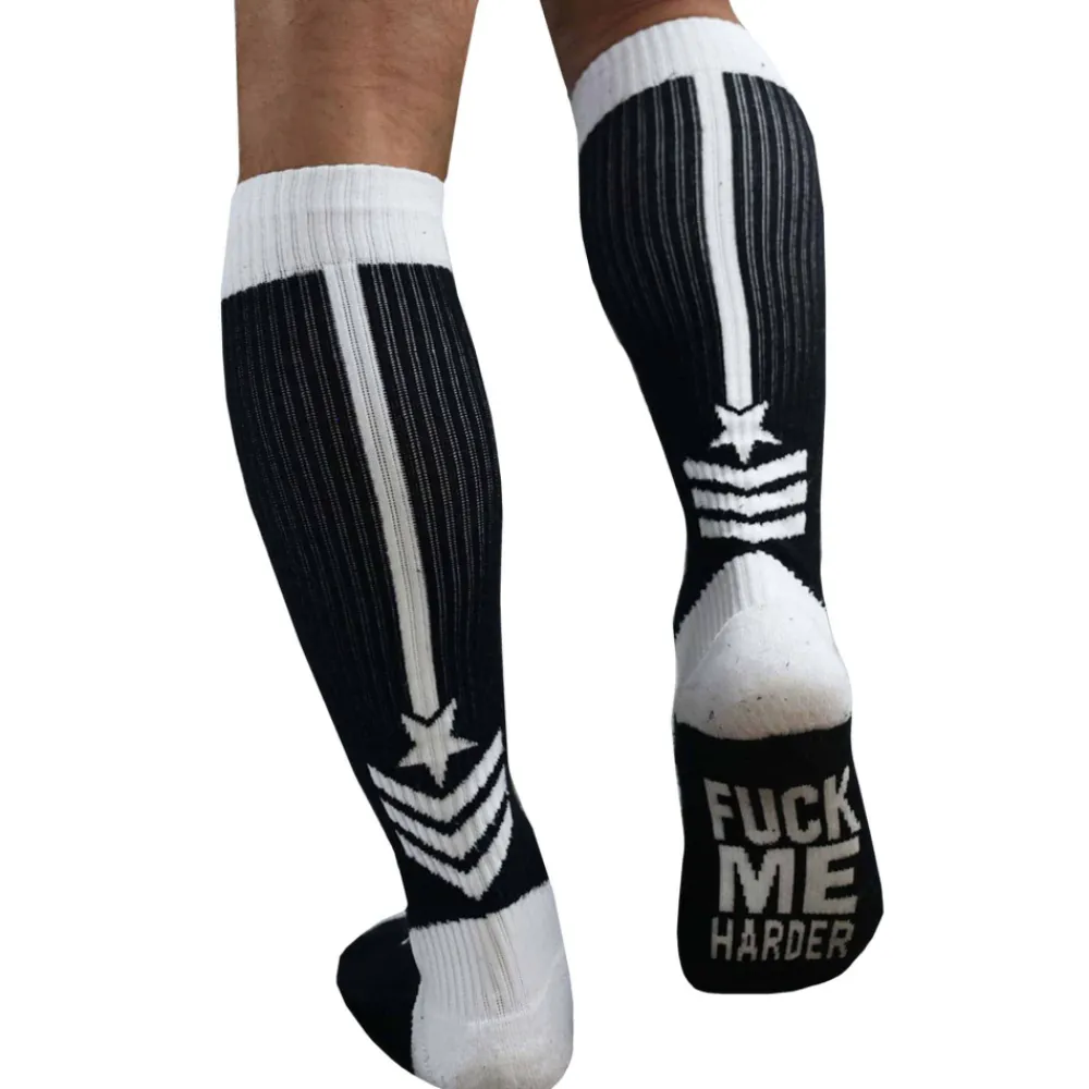 Breedwell Chaussettes-Chaussettes Hautes Cockpit Noires