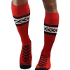 Breedwell Chaussettes-Chaussettes Hautes Daddy's Favorite Rouges