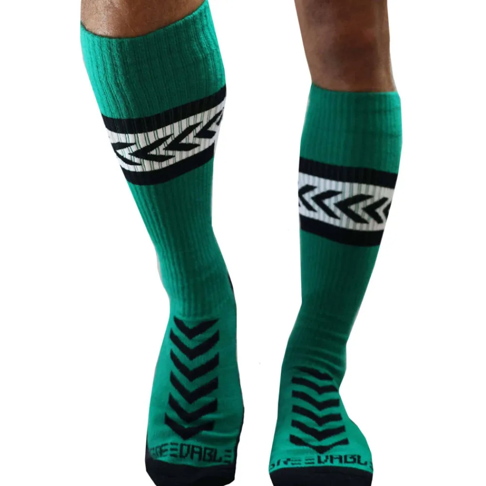 Breedwell Chaussettes-Chaussettes Hautes Daddy's Favorite Vertes