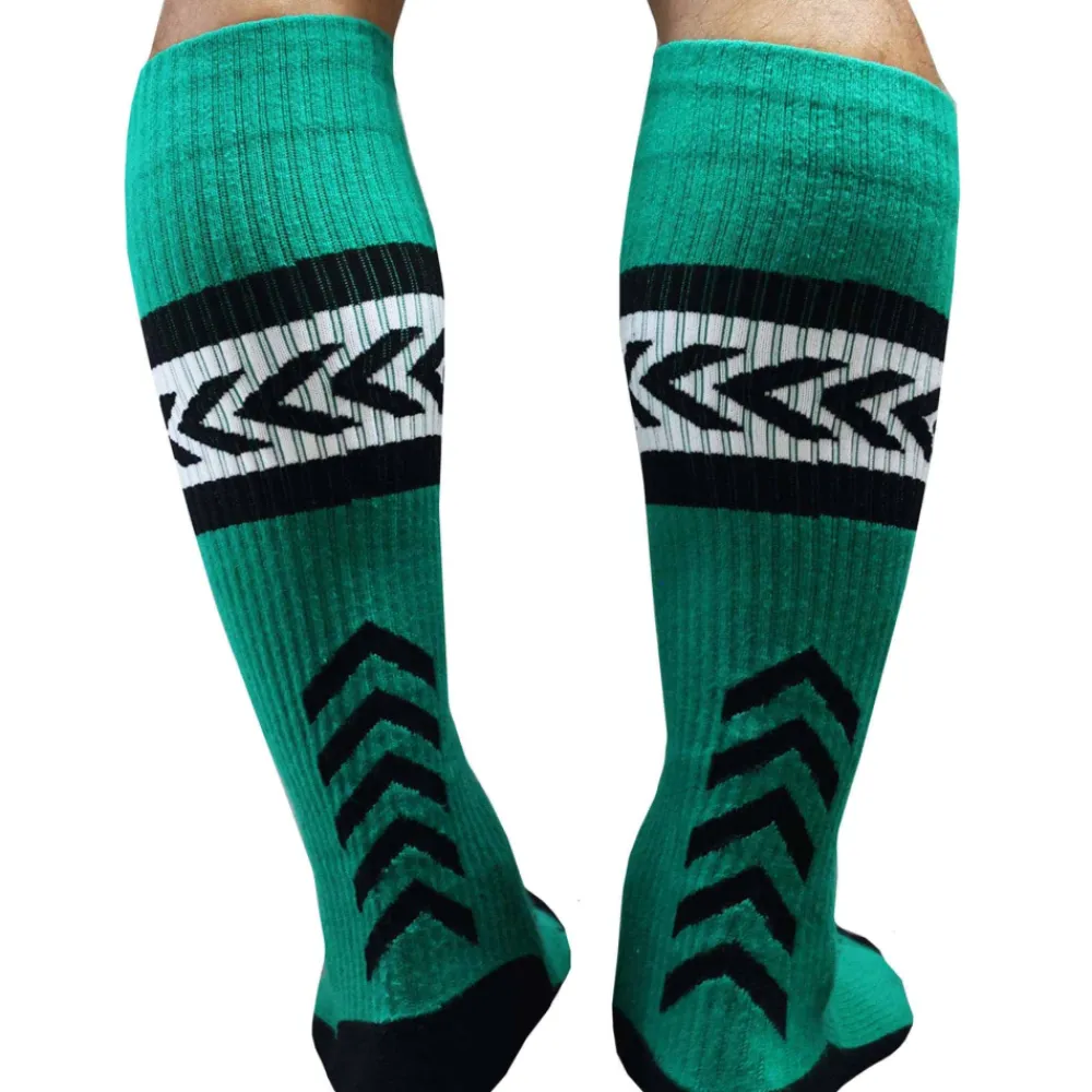 Breedwell Chaussettes-Chaussettes Hautes Daddy's Favorite Vertes