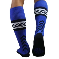 Breedwell Chaussettes-Chaussettes Hautes Daddy's Favorite Bleues