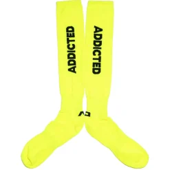 Addicted Chaussettes-Chaussettes Hautes Neon Jaune Fluo