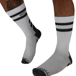 Breedwell Chaussettes-Chaussettes Mi-Mollet Gymnetixxx Blanches