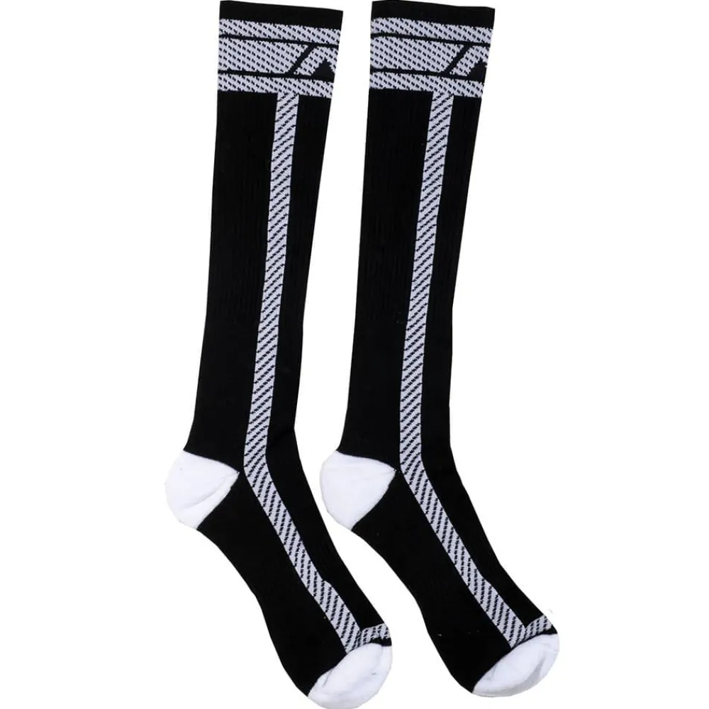 AD Fetish Chaussettes-Chaussettes Montantes Fetish - Noir - Blanc