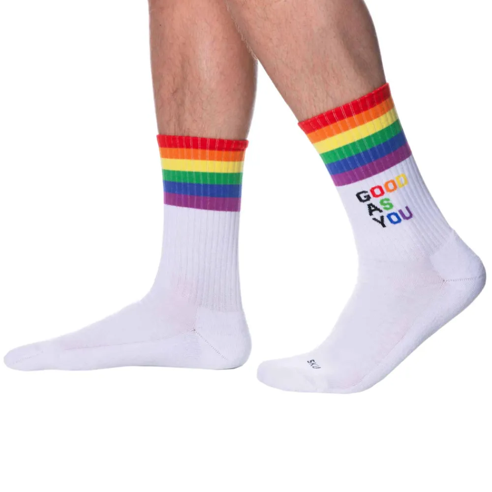 SKU Chaussettes-Chaussettes Sport Good As You V1 Blanches