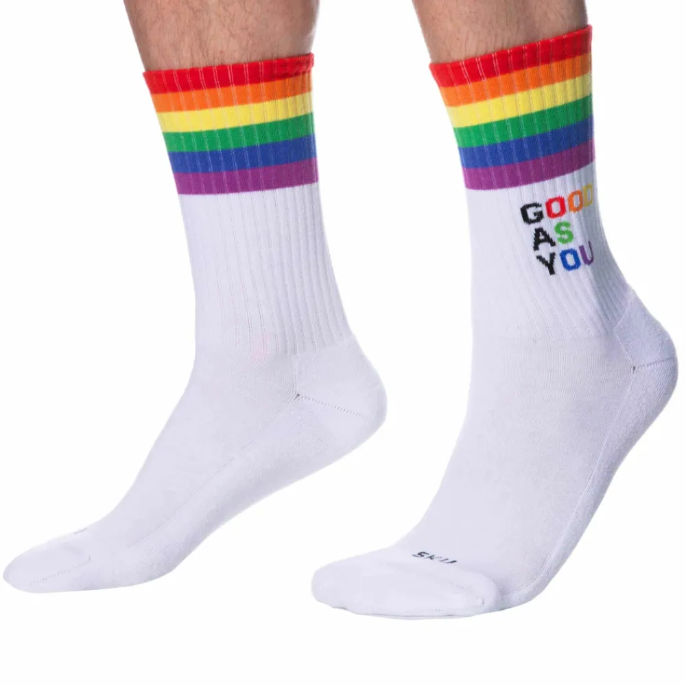 SKU Chaussettes-Chaussettes Sport Good As You V1 Blanches