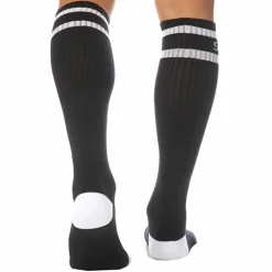SKU Chaussettes-Chaussettes Sport Hautes Noires