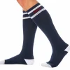 SKU Chaussettes-Chaussettes Sport Hautes Bleu Marine