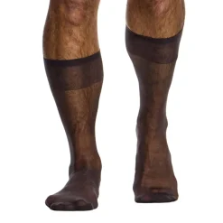 Modus Vivendi Chaussettes-Chaussettes Transparentes Noires