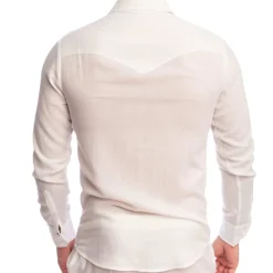 L'Homme invisible Chemises / Polos-Chemise Amalfi Blanche