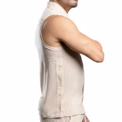 Andrew Christian Chemises / Polos-Chemise Ibiza Energy Beige