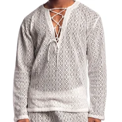 L'Homme invisible Hauts|Chemises / Polos-Chemise Tunique Nireo Blanche