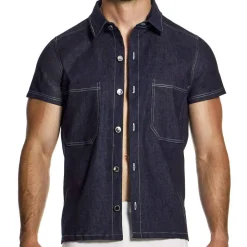 Modus Vivendi Chemises / Polos-Chemisette Denim Bleue
