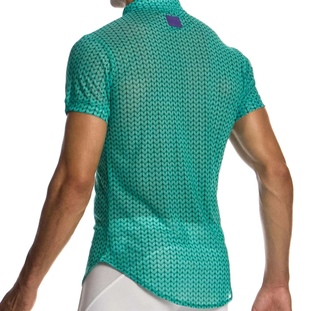 Modus Vivendi Chemises / Polos-Chemisette Illusion Verte