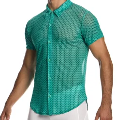 Modus Vivendi Chemises / Polos-Chemisette Illusion Verte