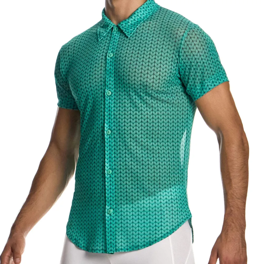Modus Vivendi Chemises / Polos-Chemisette Illusion Verte