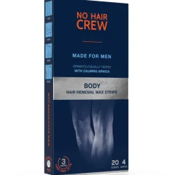 No Hair Crew Soins Du Corps-Cire Dépilatoire Corps - 20 Bandes