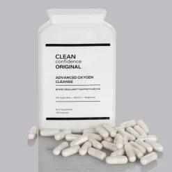 Confidentü Soins Du Corps-Clean Confidence Original : Support de Régularité Intestinale et de Détox - 100 Gélules