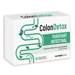 Nutri Expert Soins Du Corps|Sexualité / Bien-Être-Colon Detox - Purifiant Intestinal - 60 Gélules