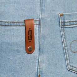 ES Collection Salopettes-Combi-Short Urban Denim Bleu Indigo