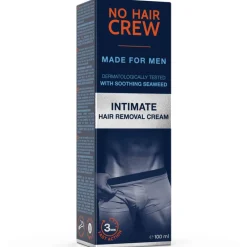 No Hair Crew Soins Du Corps-Crème Dépilatoire Intime - 100 ml